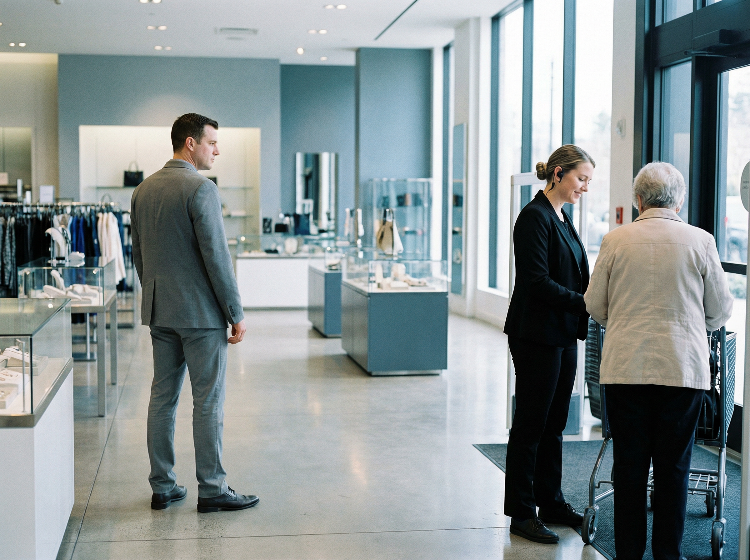 Doorman und Ladendetektiv